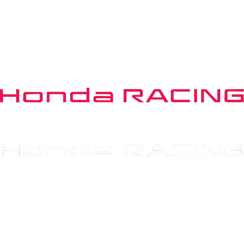 FACTORY EFFEX 4320-2618 28-94302 Die-Cut Logo Decal Die-Cut Decal - 1' - Honda Racing Red