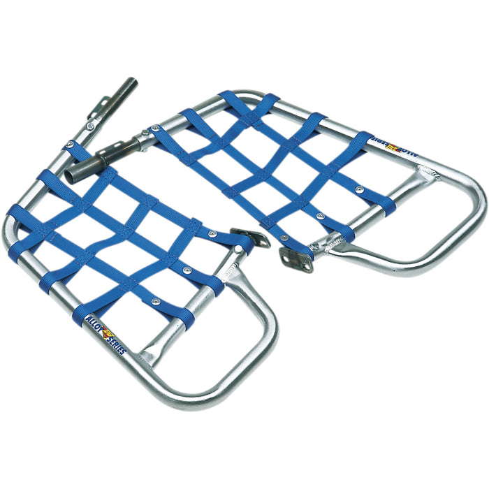 DG PERFORMANCE D60-4320 60-4320 Alloy Nerf Bars Nerf Bars - Banshee 350 - Natural/Blue