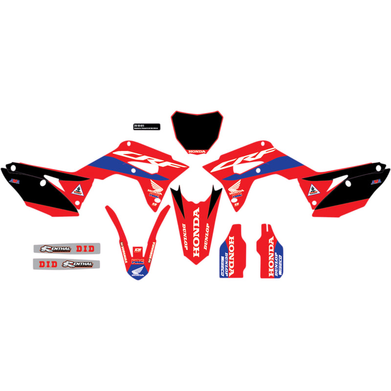 D'cor Visuals Graphic Kit - 20-10-611 Honda CRF250R 2018