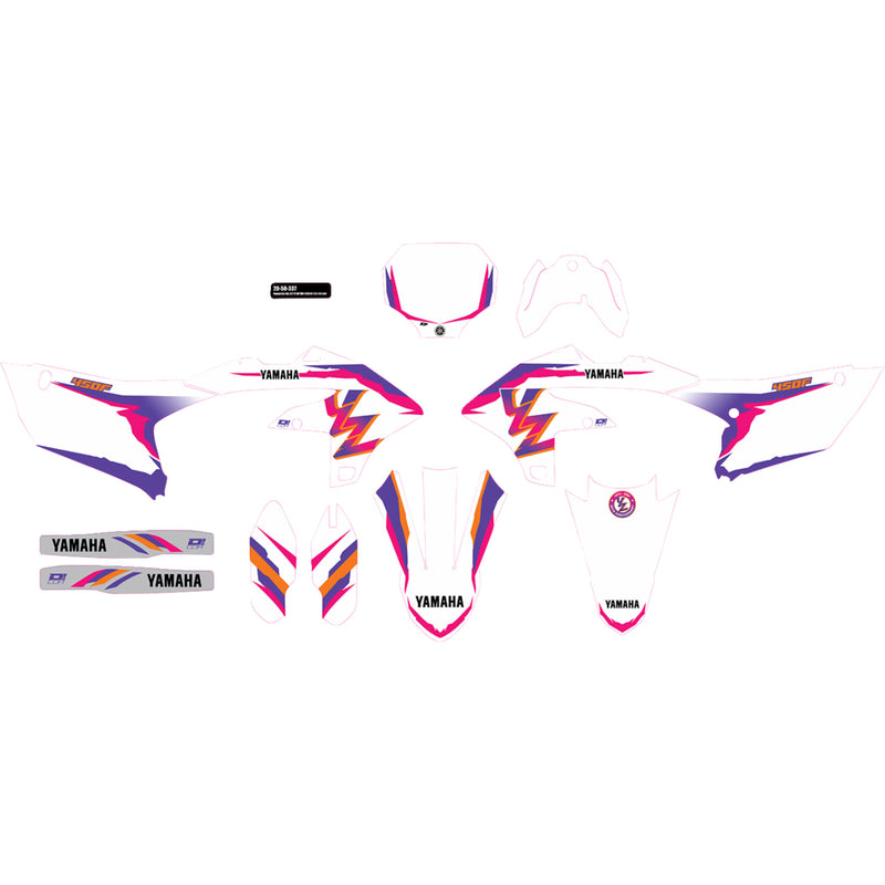 D'cor Visuals Graphic Kit - 20-50-337 Yamaha YZ 450 2023-2024