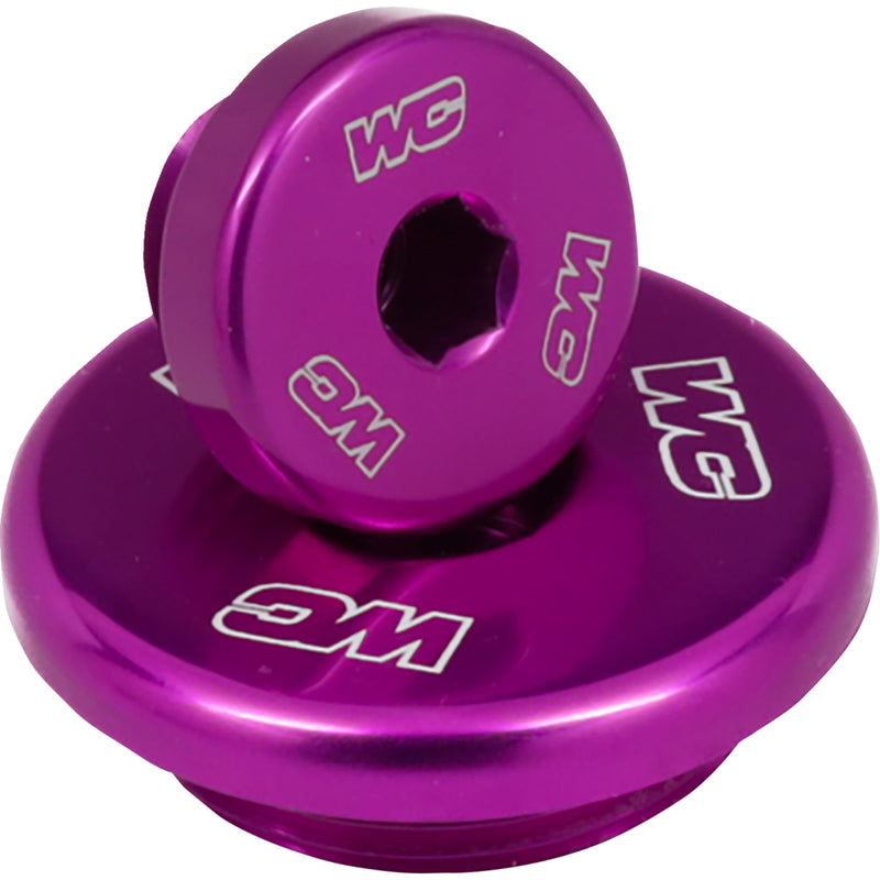 WORKS CONNECTION 0950-1036 24-P551 Engine Plug purple - yamaha