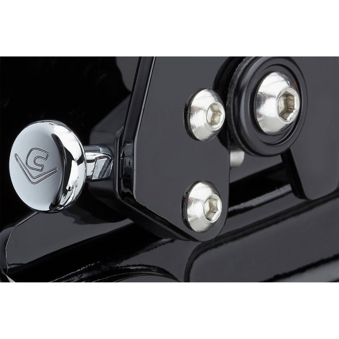 COBRA 1510-0668 602-2800B Big Ass® Detachable Luggage Rack - Detachable Flat Rack - Black