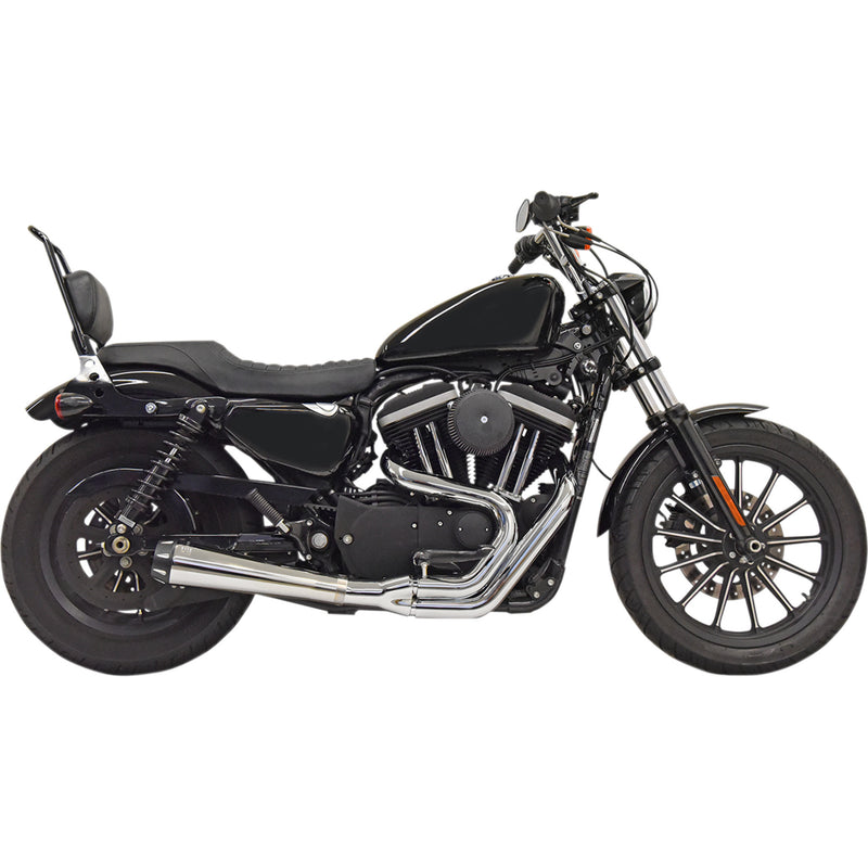 Bassani Xhaust Road Rage 2-Into-1 Exhaust System - 1X42R For Harley Sportster 1986-2003