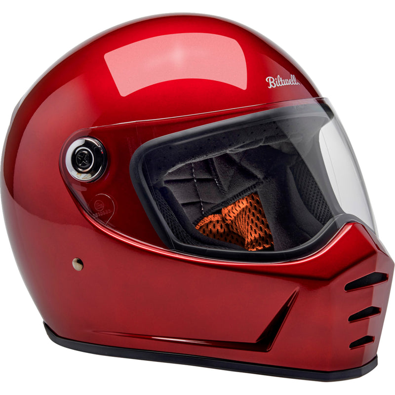 BILTWELL Lane Splitter 22.06 Helmet Metallic - Cherry Red