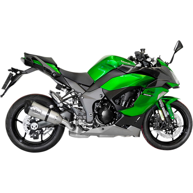 Leovince Factory S Muffler - 14337STU Kawasaki Ninja 1000SX 2020-2024