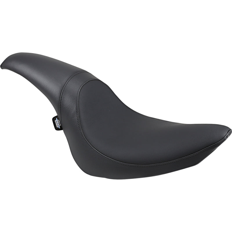 Drag Specialties Predator Seat Black Smooth Fxst - 0802-0926 For Harley Softail 2006-2017