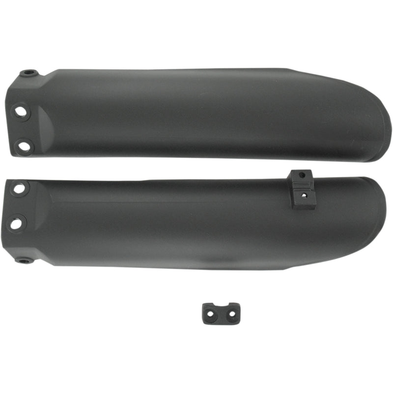 ACERBIS 0412-0211 2253090001 Replacement Fork Covers for KTM/Husqvarna — Fork Lower Fork Covers for Inverted Forks - Black