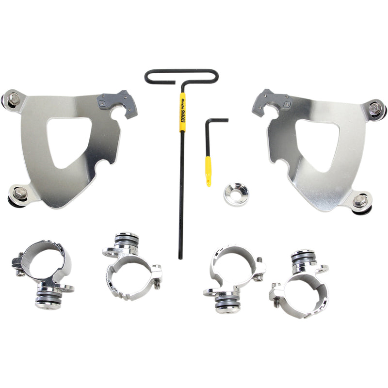 Memphis Shades Gauntlet Mounting Kit - MEK2002 For Harley Sportster 2011-2019