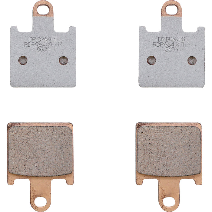 DP BRAKES 1721-0659 RDP964 RDP X-Race Titanium Sintered Brake Pads RDP Racing Brake Pads - ZX-14R