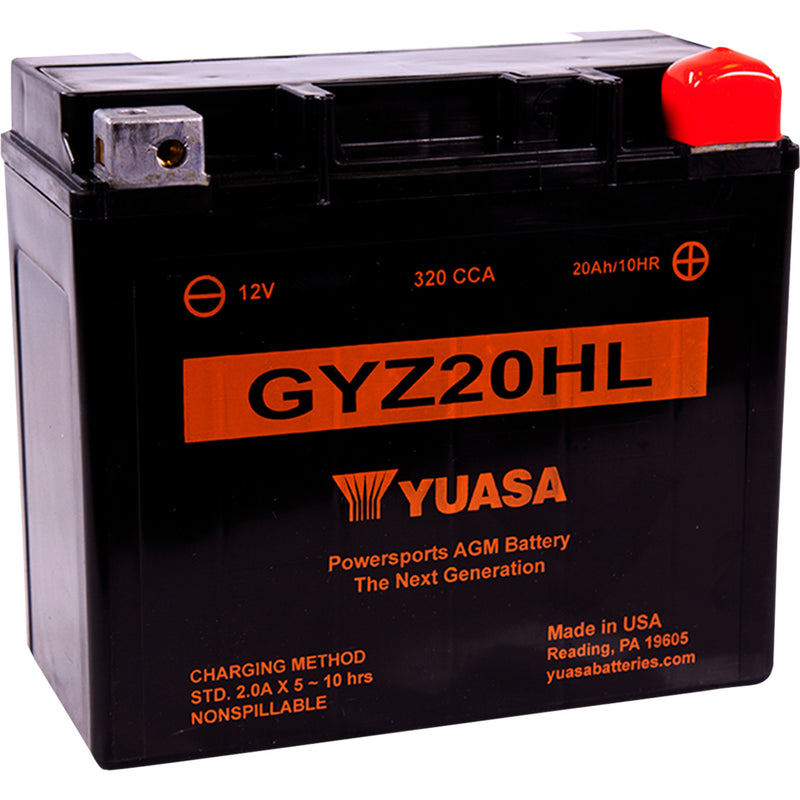 Yuasa GYZ Battery - YUAM720GH For Harley Motorcycles 1991-2023 | Ski-Doo Snowmobiles 2002-2019 | Victory Motorcycles 1998-2015
