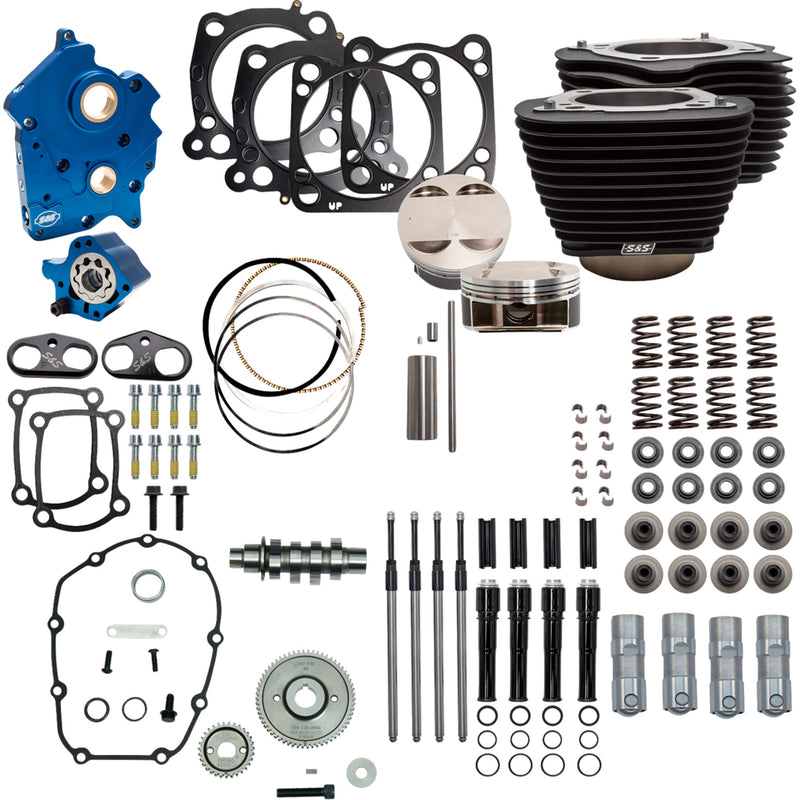 S&S Cycle Power Package Performance Kit - 310-1059D For Harley Motorcycles 2017-2026