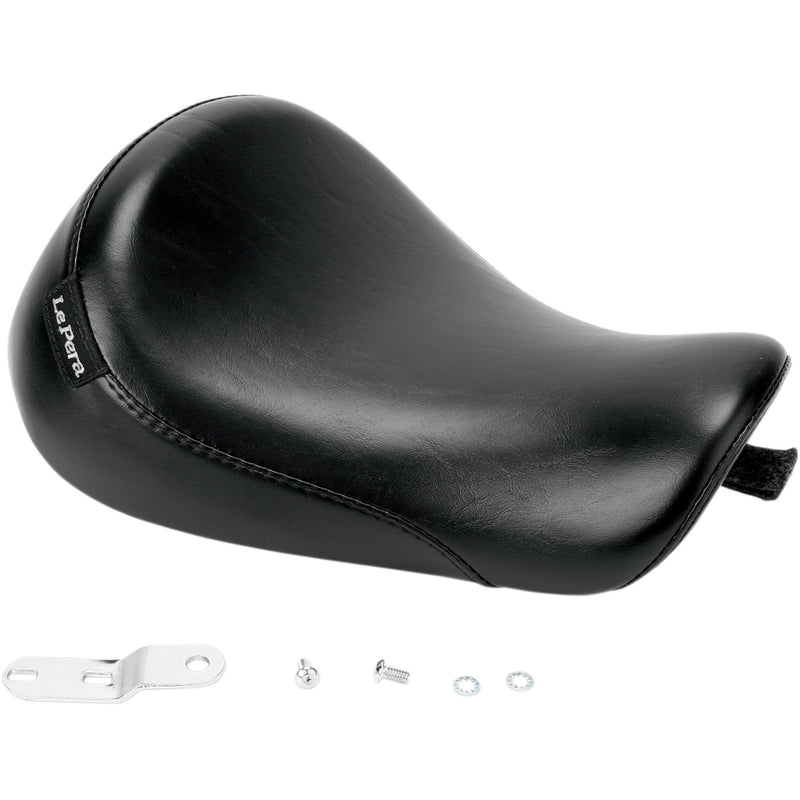 LePera Silhouette Solo Seat Smooth Black - LC-856 For Harley Sportster 2010-2022
