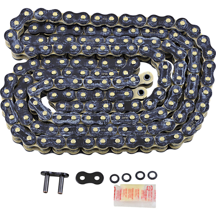RK 1223-2080 530MAXZ-160-BG 530 Max Z Chain 530 Max Z - Drive Chain - 160 Links - Black & Gold