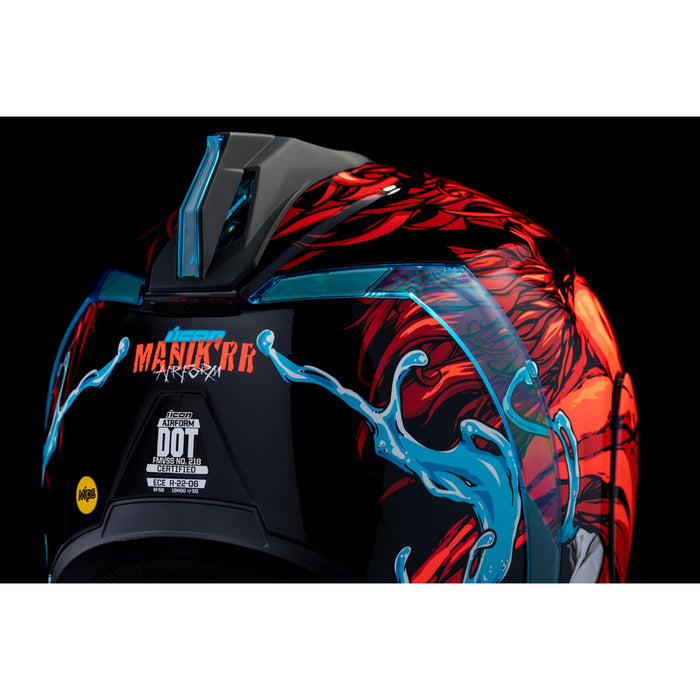 icon airmada sugar helmet ICON 0101-17010 Airform™ Manik'RR MIPS® Helmet Airform™ Helmet - Manik'RR -  MIPS® - Red