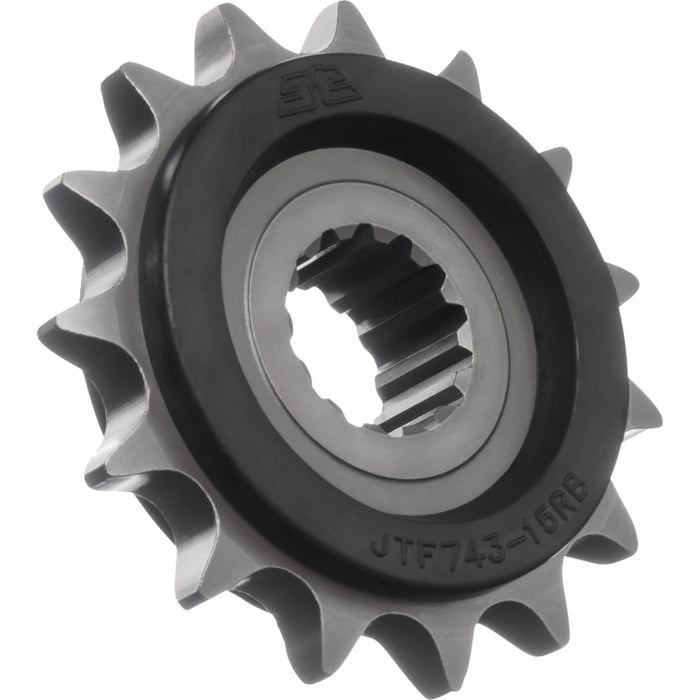 JT SPROCKETS 1212-1712 JTF743.15RB Countershaft Front Sprocket Countershaft Sprocket - 15 Tooth - Ducati