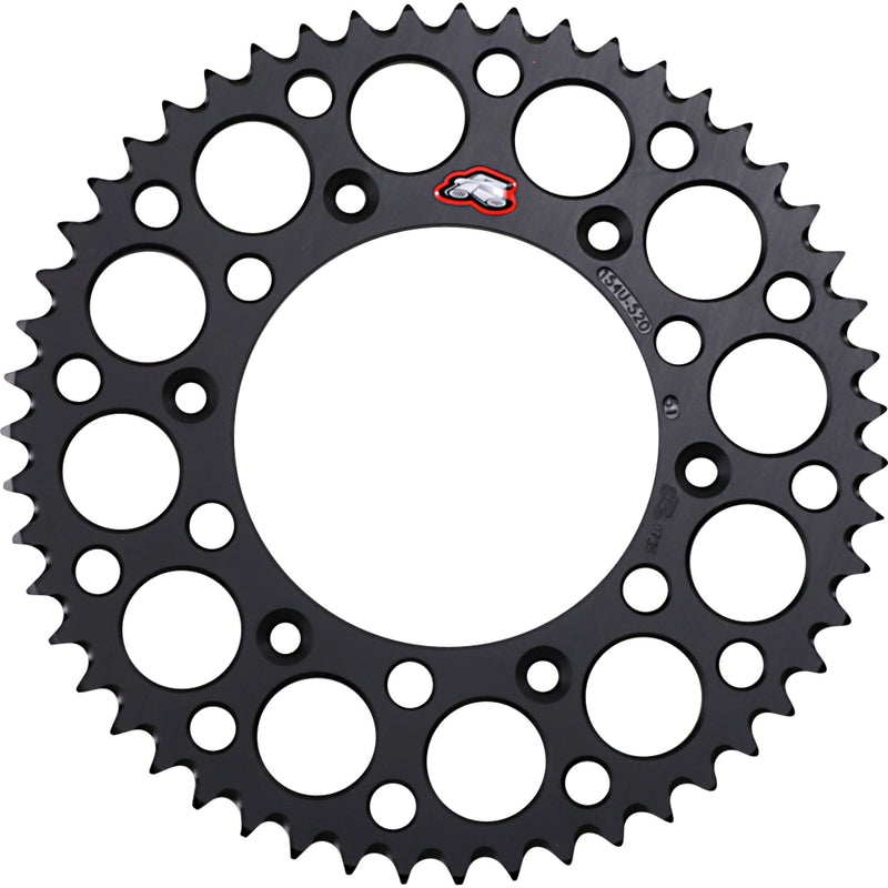 RENTHAL 1211-0033 154U-520-51GRBK Rear Sprocket Sprocket - Honda - Black - 51 Tooth
