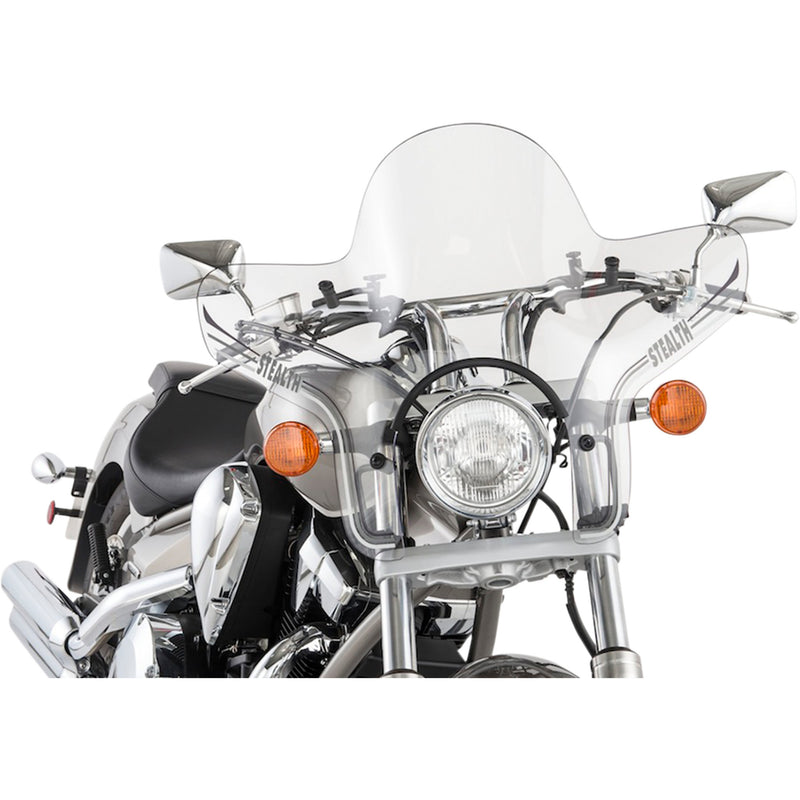 Slipstreamer SS-20 Stealth Windshield - SS-20-C For Harley Motorcycles 1988-2024 | Honda Motorcycles 1992-2025 | Kawasaki Motorcycles 1996-2025
