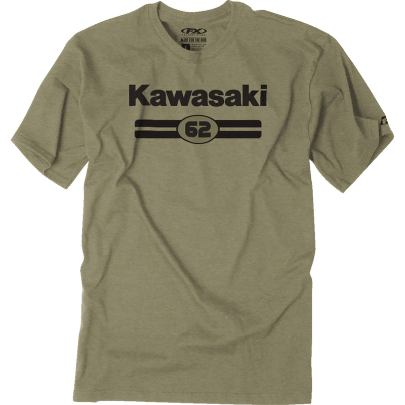 FACTORY EFFEX Kawasaki T-Shirt Sixty Two - Heather Olive
