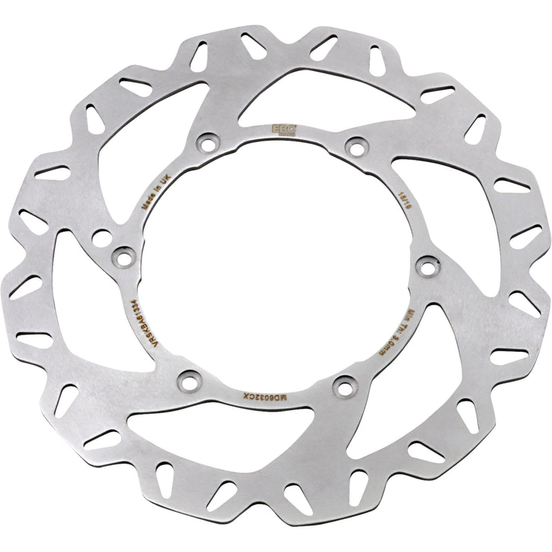 EBC CX Extreme Series Brake Rotor - MD6032CX For Beta Dirt Bikes 2011-2025 | Gas Gas Dirt Bikes 2021-2024 | Husaberg Dirt Bikes 2009-2014