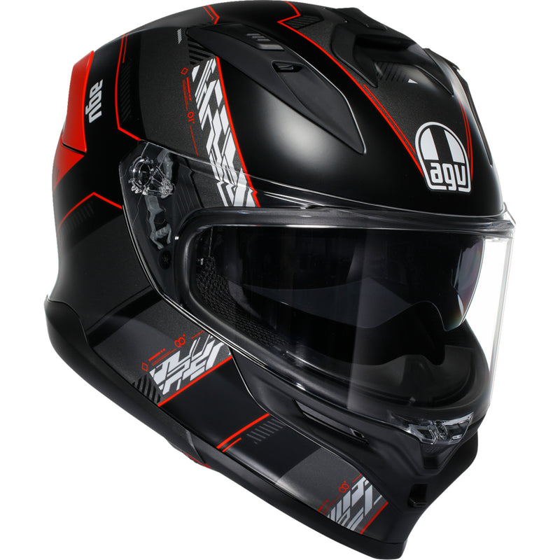AGV K7 Kyber Helmet - Matte Black/Red