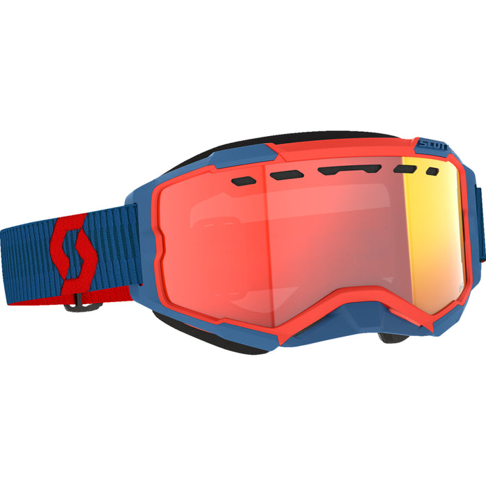 SCOTT Fury Snow Cross Light Sensitive Goggle - Chrome