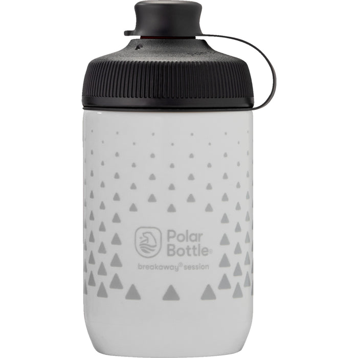 POLAR BOTTLE 4920-0056 SWM15OZ13 Breakaway® Session Water Bottle Breakaway® Session Bottle - Muckguard™ - Apex - White - 15 oz.
