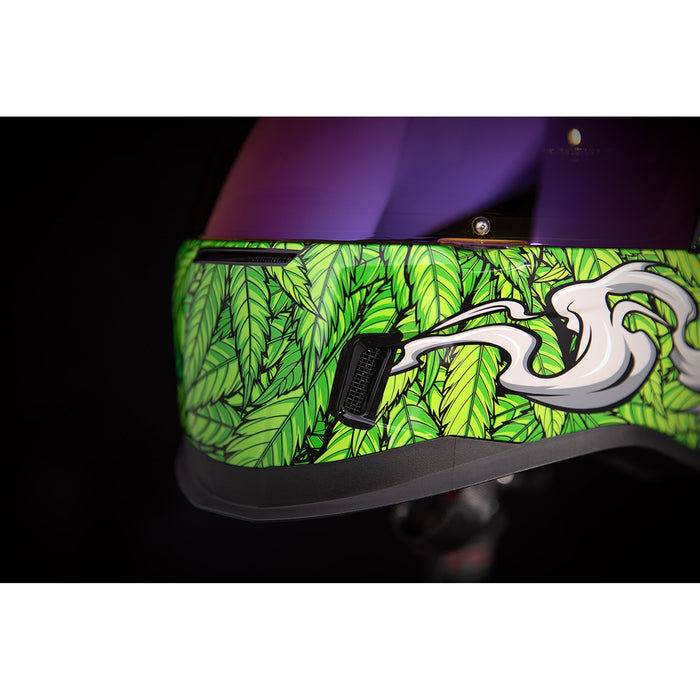 ICON 0101-14082 Airform™ Ritemind Glow™ Helmet Airform™ Helmet - Ritemind Glow™ - Green - XL