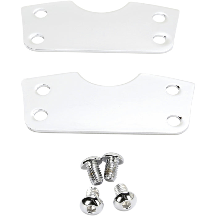 CYCLE VISIONS 1410-0102 CV2014-21 Fender Risers Fender Riser - Chrome