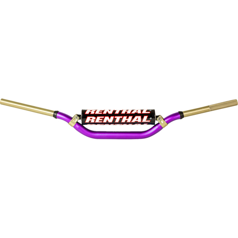 RENTHAL 0601-6424 997-01-PE-02-261 Twinwall® Handlebar — Twinwall/RC Handlebar - Twinwall® - 997 - RC/'04 - '18 CRF/'06+ KX/F - Purple
