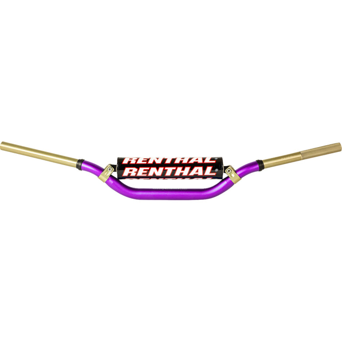 RENTHAL 0601-6424 997-01-PE-02-261 Twinwall® Handlebar — Twinwall/RC Handlebar - Twinwall® - 997 - RC/'04 - '18 CRF/'06+ KX/F - Purple