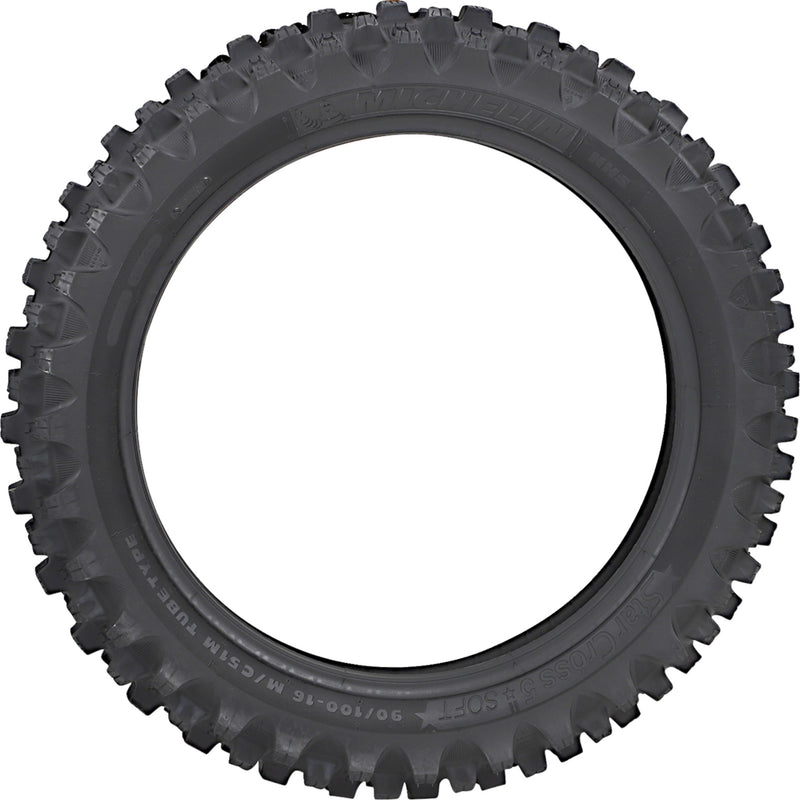 MICHELIN 0313-0744 36489 StarCross 5 Soft Tire Tire - StarCross 5 Soft - Rear - 90/100-16 - 51M