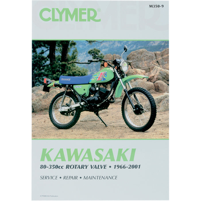 CLYMER M350 CM3509 Motorcycle Repair Manual — Kawasaki Manual - Kawasaki Rotary 80-350