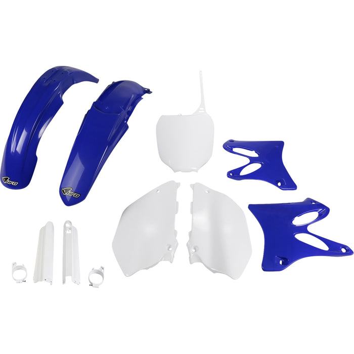 UFO 1403-4169 YAKIT301F@999 Full Body Kit With Fork Guards Body Kit - OEM Blue/White - YZ 125/250 '02-'04