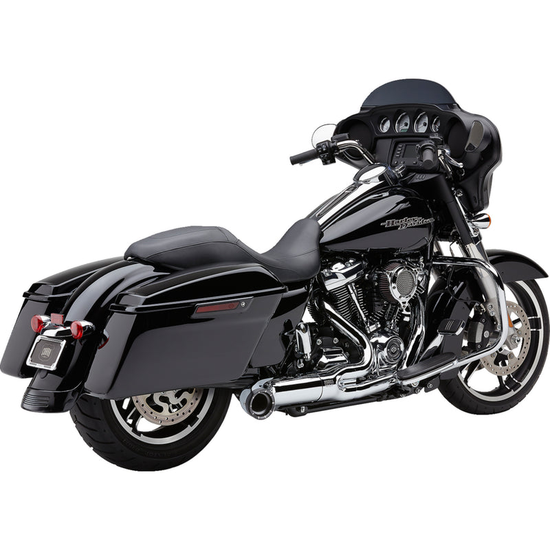 Cobra Turn Out 2-Into-1 Exhaust System - 6271-1 For Harley Touring 2017-2022