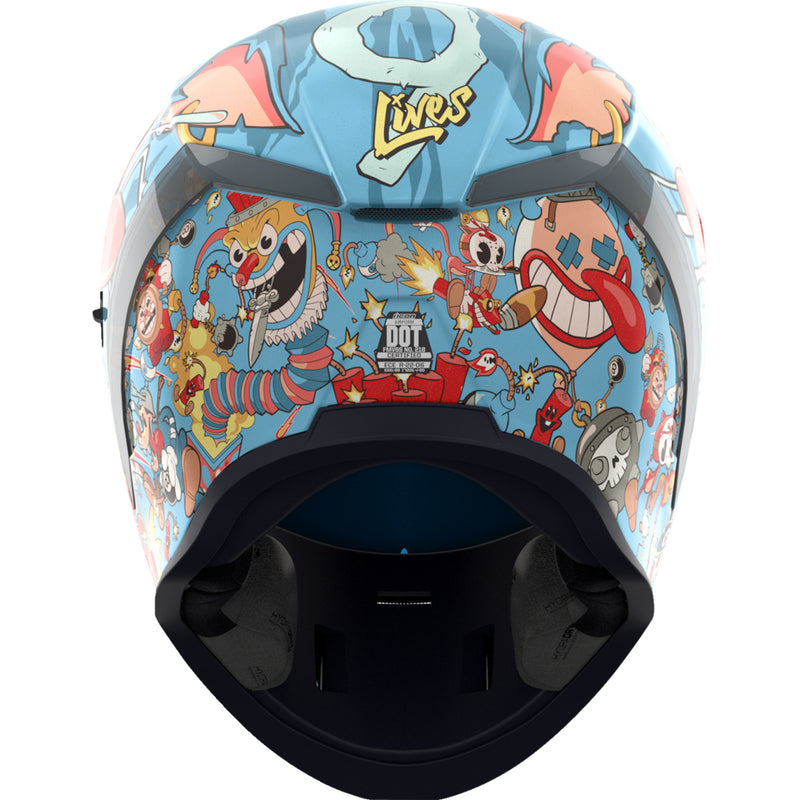ICON 0101-17387 Airform™ 9 Lives MIPS® Helmet Airform™ Helmet - 9 Lives - MIPS® - Blue - XL