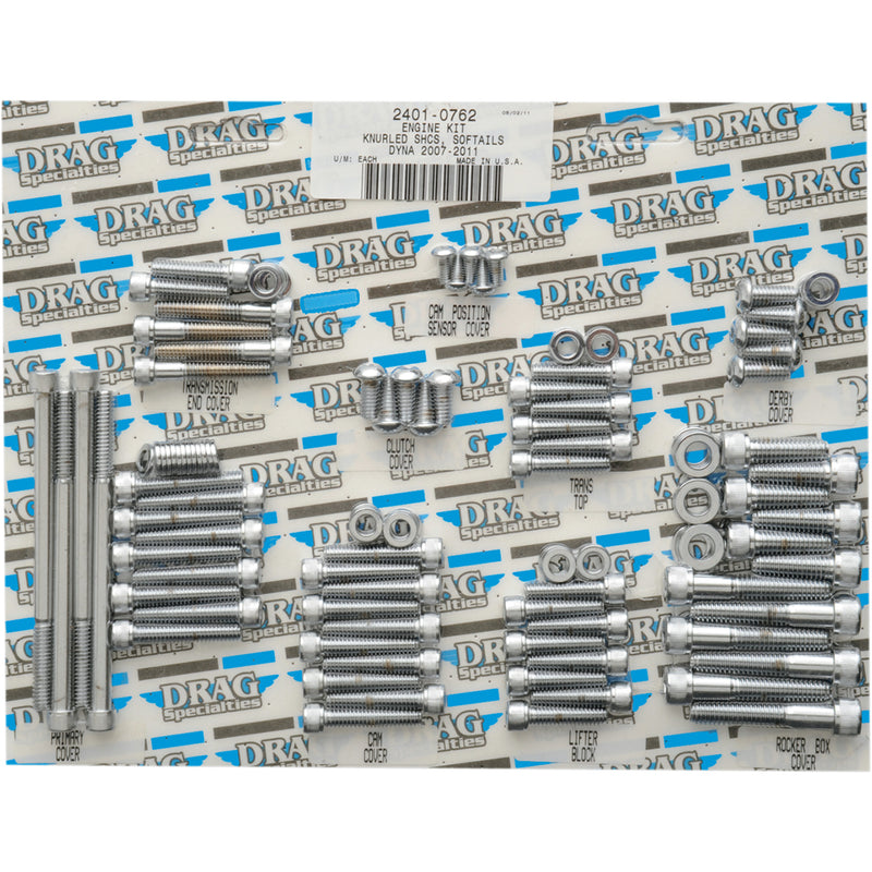 Drag Specialties Bolt Kit For Harley Motorcycles 2007-2017