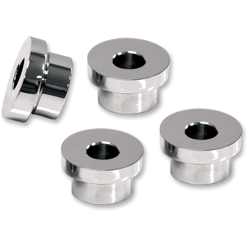 LA Choppers Angled Handlebar Riser Bushing Kit 5° Chrome - LA-7400-00 For Harley Motorcycles 1984-2017