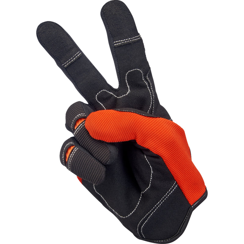 BILTWELL Moto Gloves Orange/Black
