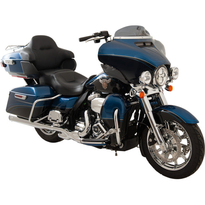 KLOCK WERKS 2310-0673 KW05-01-0405 Flare™ Bagger Windshield - 4" - Dark Smoke - FLH '14+