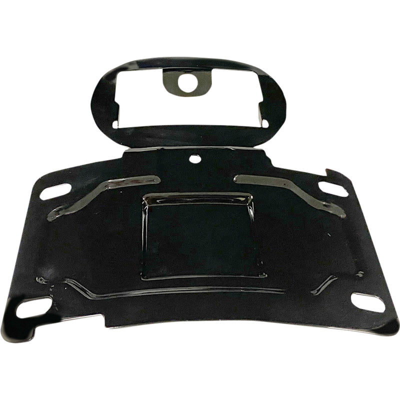Custom Dynamics License Plate Mount Kit - CD-TLLP-KIT-B For Harley Touring 2014-2024