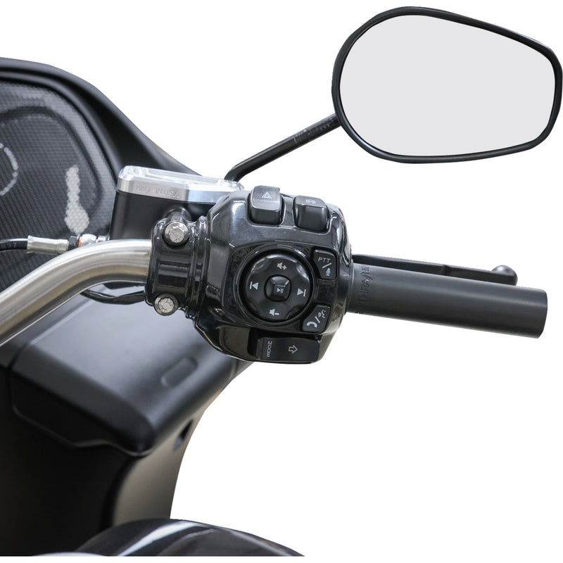 Thrashin Supply CO. Throttle Tube Smooth 1" Touring TBW Black - TSC-2805-1 For Harley Touring 2023-2026