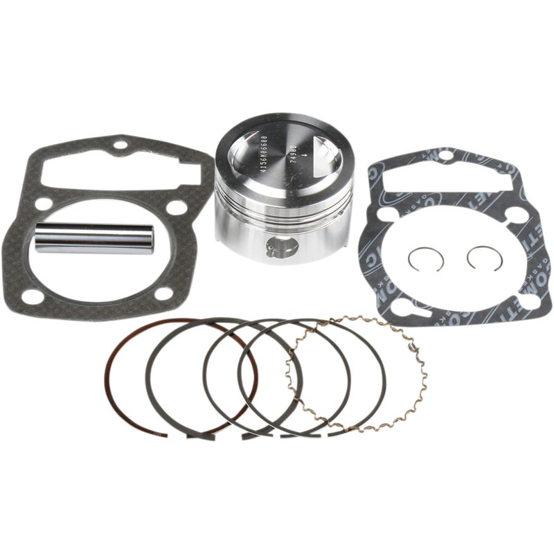 WISECO 0903-0172 PK1117 Piston Kit with Gaskets for 4-Stroke Piston Kit with Gaskets - 66.00 mm - Honda