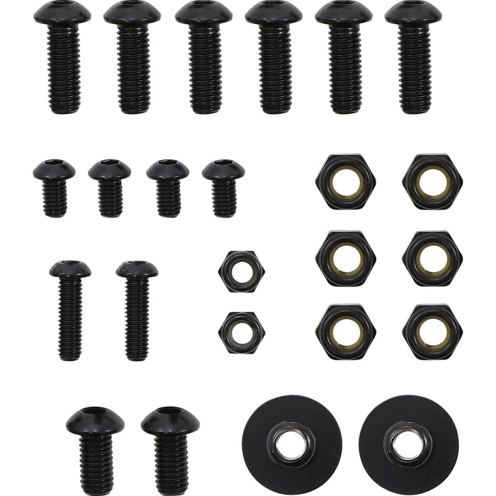 SHOW CHROME 1620-2369 41-183 Adjustable Highway Pegs Highway Pegs - Black - Spyder RT