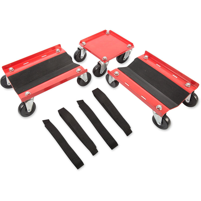 KIMPEX 4120-0037 284600 Sled Dolly Kit red/black