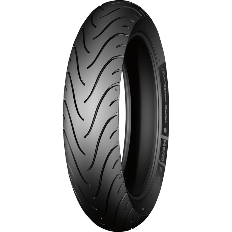 MICHELIN 0302-0831 29590 Pilot Street Radial Tire Tire - Pilot Street Radial - Rear - 140/70R17 - 66H