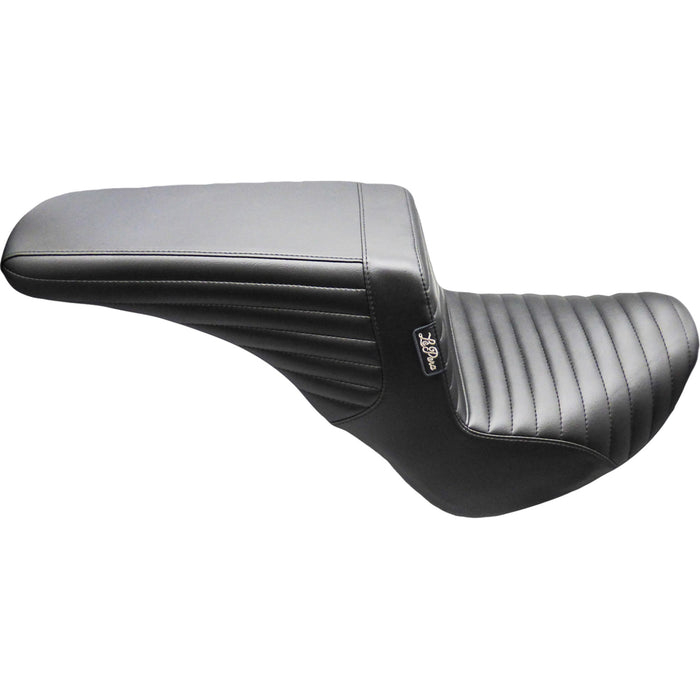 LE PERA 0802-1682 LYU-590PT Kickflip Upfront Seat Kickflip Up Front Seat - Pleated - Black - FL/FX '18-'25