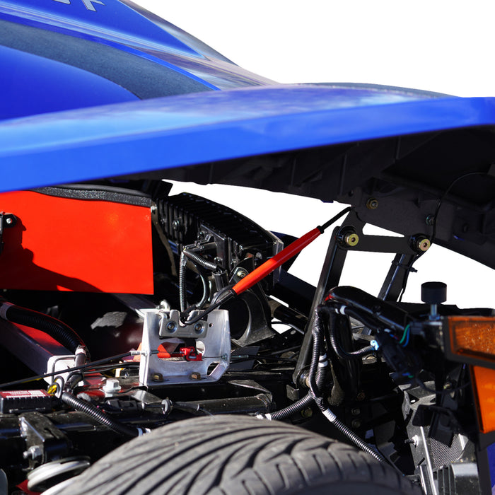 SHOW CHROME 0521-2105 44-110 Adjustable Hood Rod Hood Rod - Adjustable - Polaris Slingshot