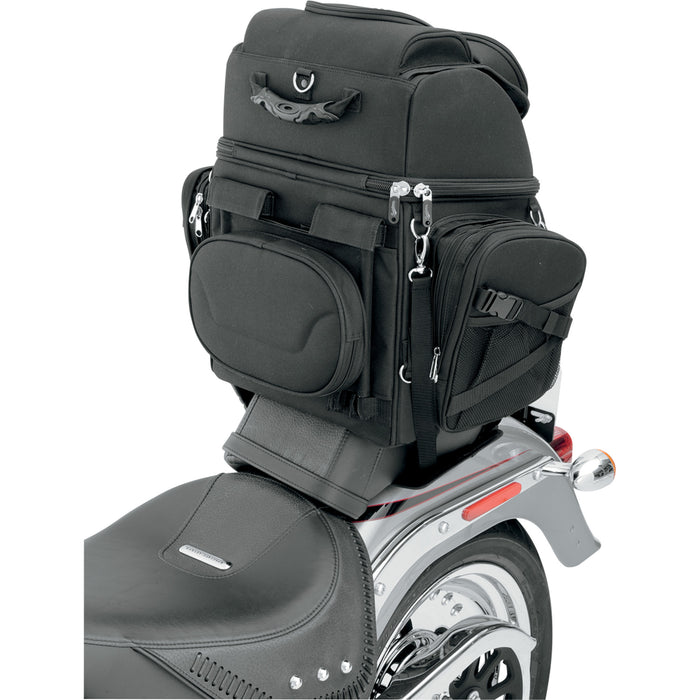 SADDLEMEN 3515-0107 EX000298 Backseat or Sissy Bar Bag - BR3400