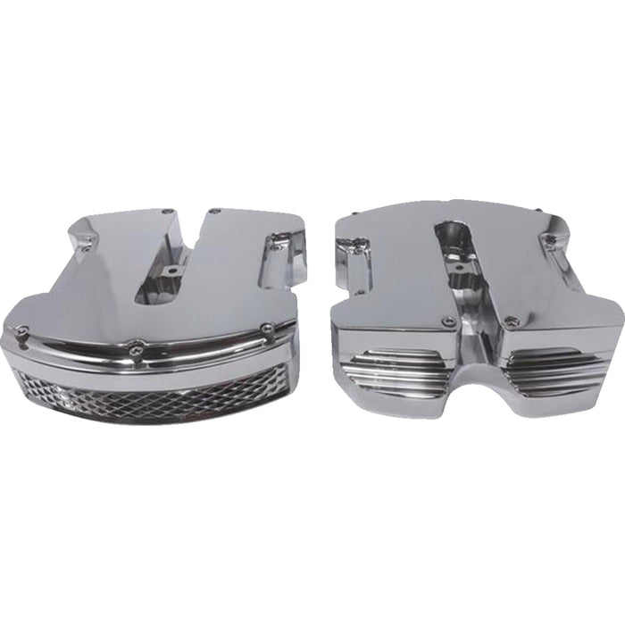 COVINGTONS 0940-2054 C3082-C Valve Cover - Diamondback - Chrome - M8