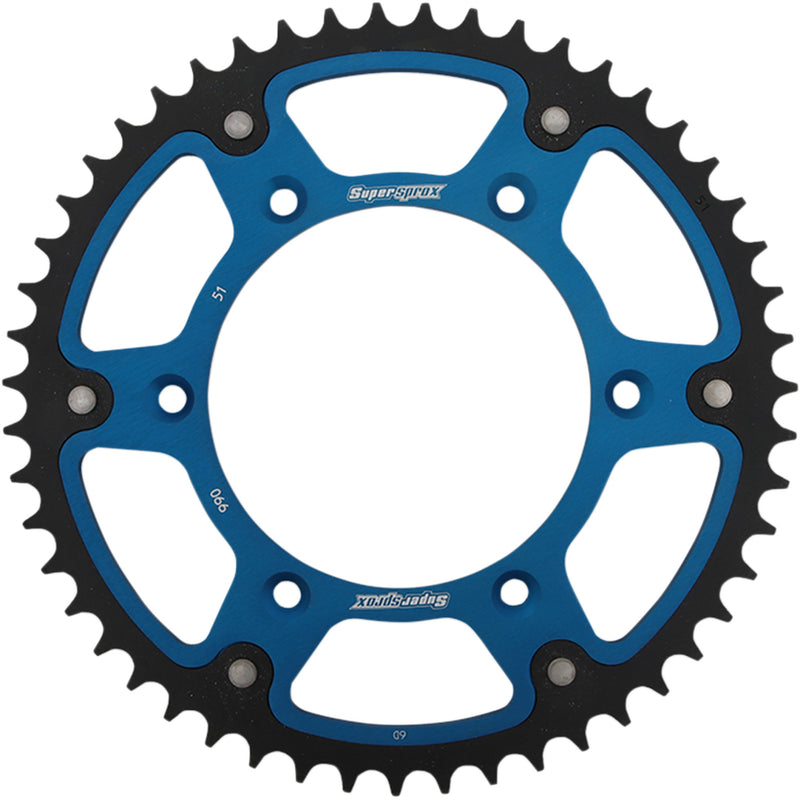 Supersprox Sprocket - RST-990-51-BLU Husaberg Dirt Bikes 2004-2017